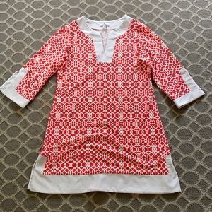 Jude Connally 3/4 length sleeve tunic dress